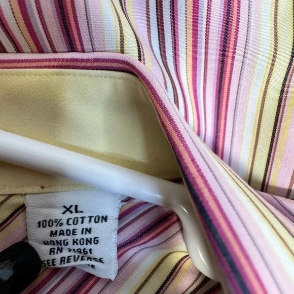 Bachrach Men’s dress shirt XL button‎ up - Picture 6 of 9